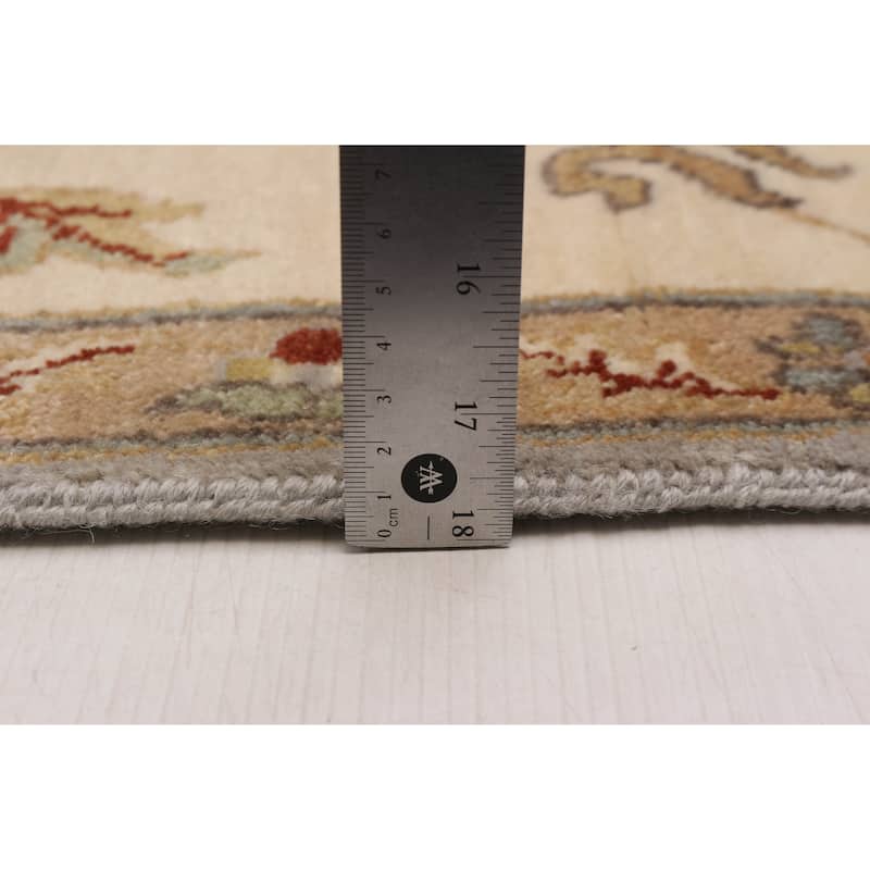 ECARPETGALLERY Hand-knotted Jamshidpour Grey Wool Rug - 8' x 10' 3"