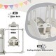 preview thumbnail 5 of 16, 5 in 1 Toddler Slide and Swing Set, Kids Playground Climber Slide Playset with Drawing Whiteboard, , Freestanding Combination
