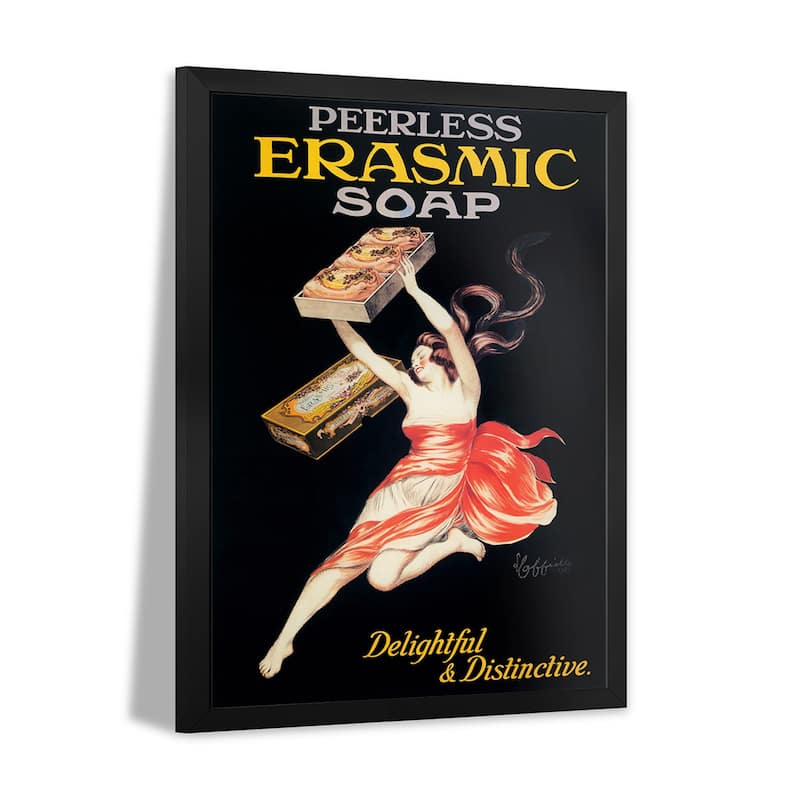 Erasmic Premium Framed Poster by Vintage Apple Collection