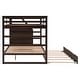 preview thumbnail 17 of 34, Full-over-Full Bunk Bed with Twin Size Trundle and 3 Storage Stairs