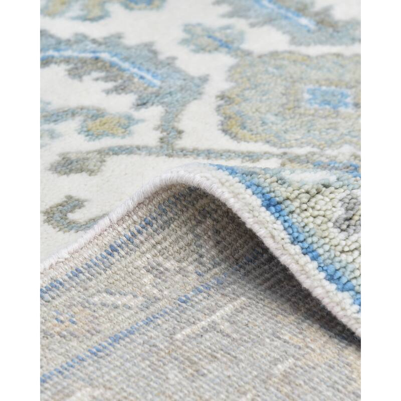 Overton Handmade Traditional Floral Area Rug
