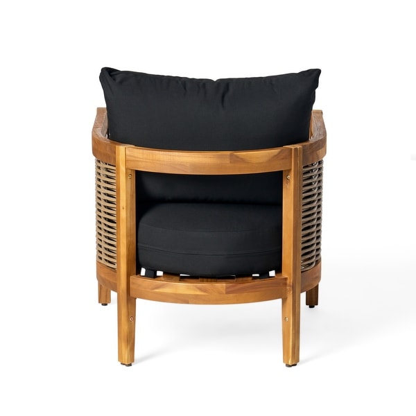 Burchett outdoor club chair with cushion sales