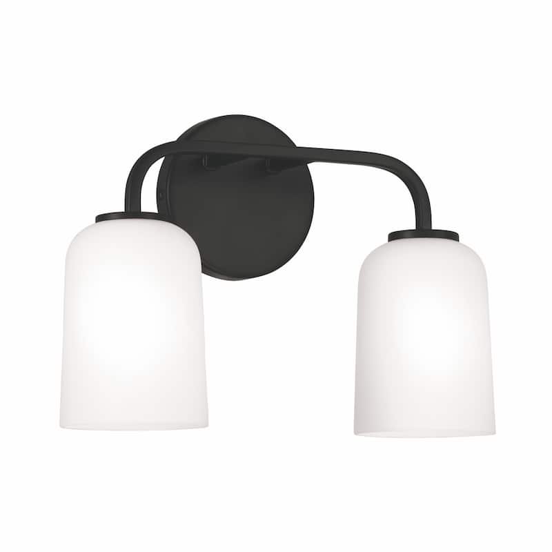 Lawson 2-light Bath/ Vanity Fixture w/ Soft White Glass