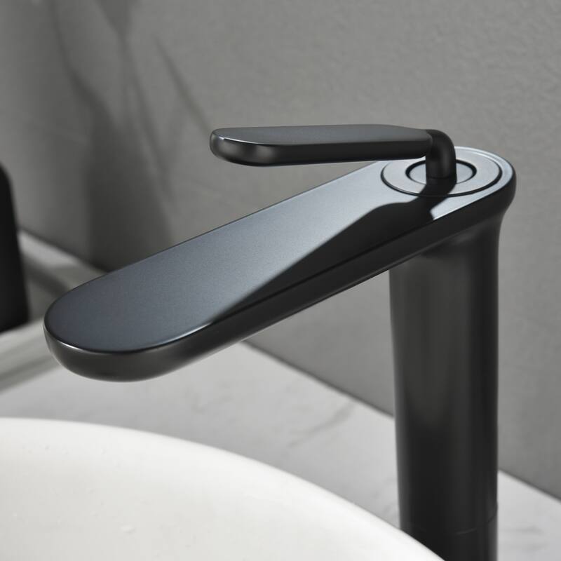 Rbrohant Single Hole Faucet Single-handle Bathroom Faucet