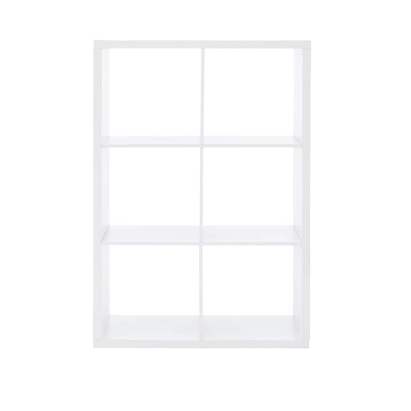Six Cube Storage Cabinet - 44" - White