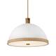 Option Matte White / Vintage Brass