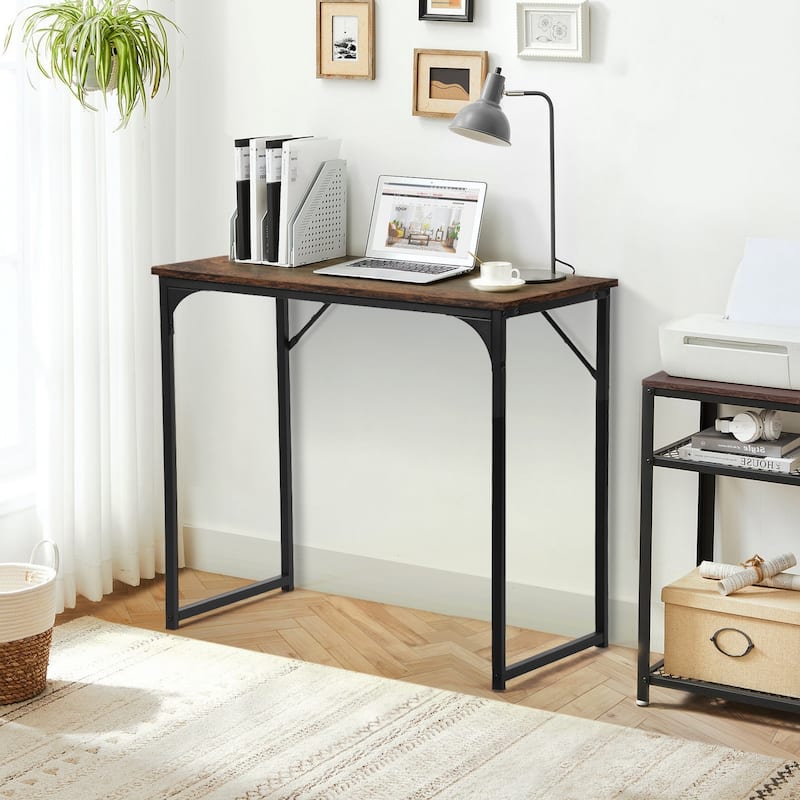 HomyLin Writing Table Home Office Desk Computer Desk for Study Working