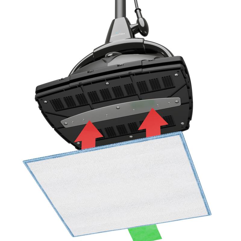 Euroflex Vapour 10-Piece Premium Steam Mop with Ultra Dry Steam Technology - Refurbished