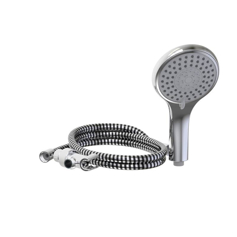 Keeney K747CP Stylewise 5 Function Handheld Shower Kit, Chrome - 5.15"