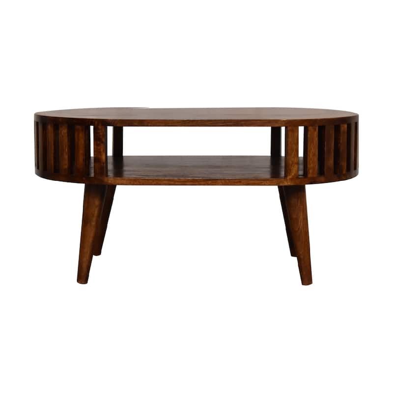 Artisan Furniture Chestnut Solid Wood Ariella Coffee Table