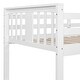 preview thumbnail 10 of 18, Twin Over Twin Bunk Bed with Ladder and Guardrails