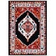 preview thumbnail 10 of 11, SAFAVIEH Vintage Hamadan Rasema Rug 4' x 6' - Red/Black - Rectangle