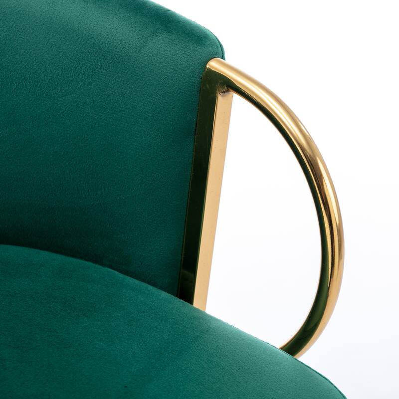 Set of 2 Bar Stools,with Chrome Footrest