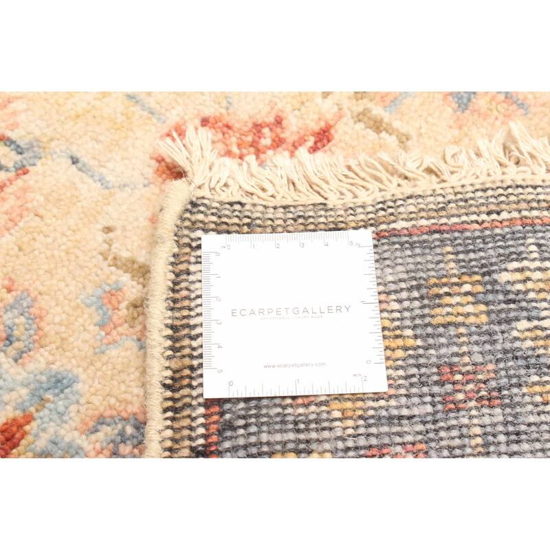 ECARPETGALLERY Hand-knotted Finest Oushak Tan Wool Rug - 2'2 x 4'4