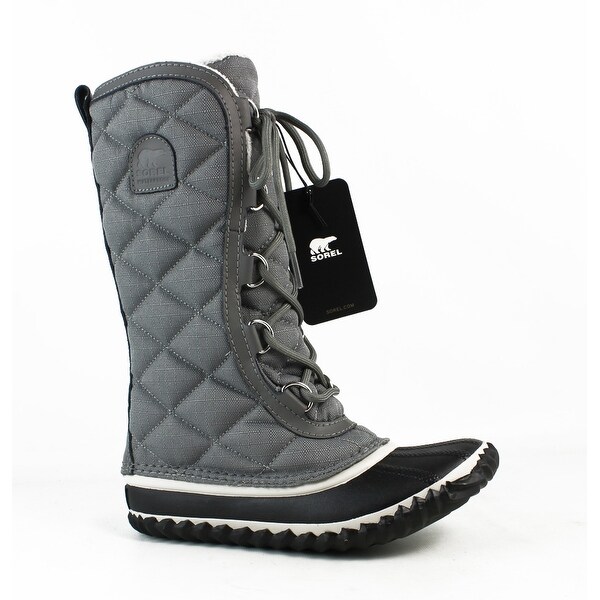 sorel grey winter boots