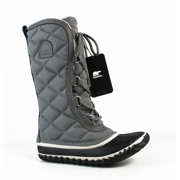 sorel grey snow boots