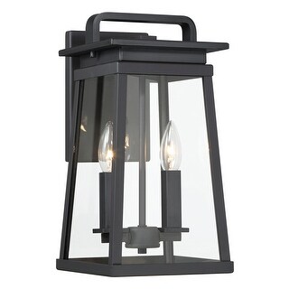 The Great Outdoors 73212 Isla Vista 2 Light 14" Tall Outdoor Wall