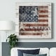 preview thumbnail 2 of 3, Stars and Stripes-Gallery Wrapped Canvas