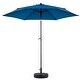 preview thumbnail 3 of 48, 9FT Outdoor Patio Umbrella Outdoor Table Umbrella with Push Button Tilt and Crank