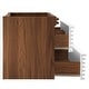 preview thumbnail 12 of 46, Render 36" Wall-Mount Bathroom Vanity Cabinet (Sink Basin Not Included)