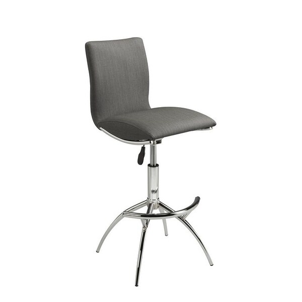 guttenberg adjustable height swivel bar stool