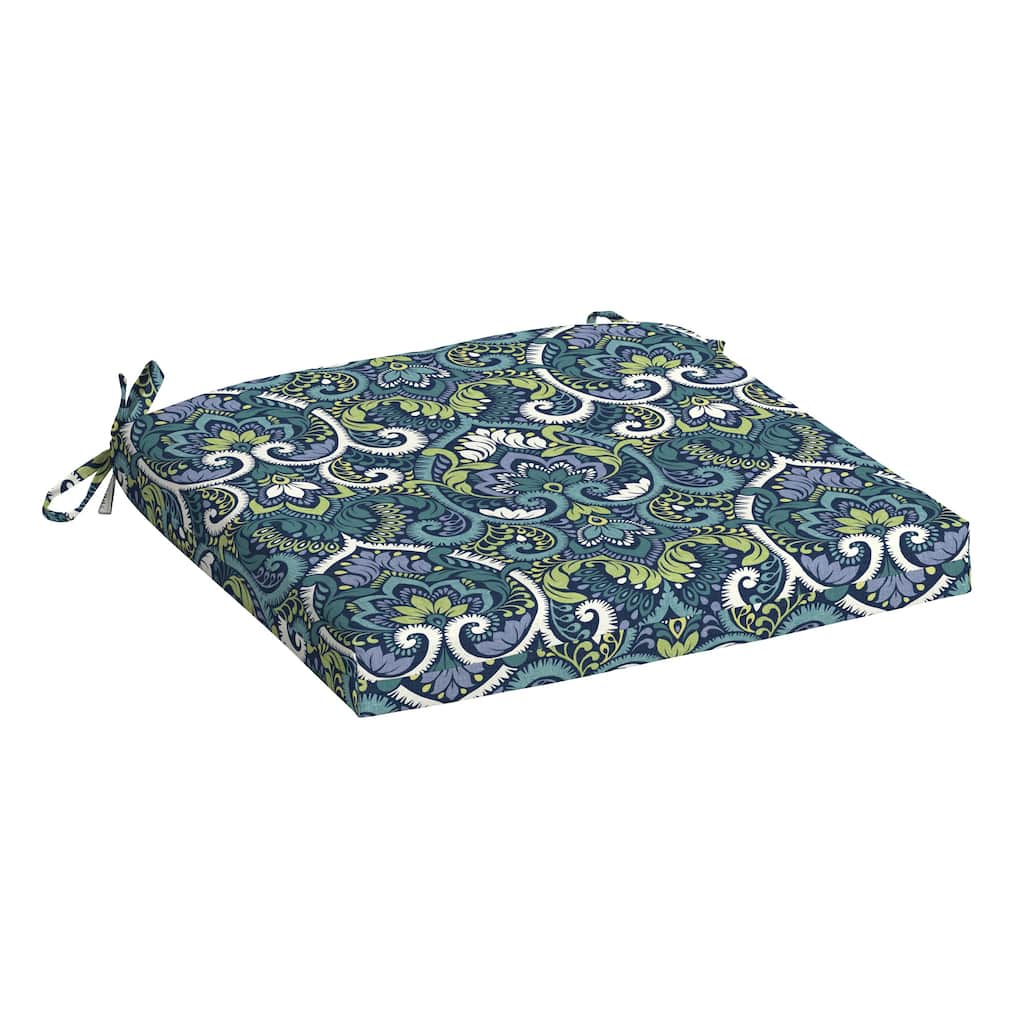 ARDEN Aurora Damask Outdoor 18 x 19 in. Seat Pad