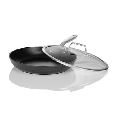TECHEF Onyx Collection - 12 Inch Frying Pan with Cover