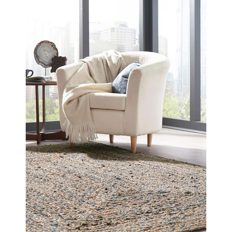 Braided Slin Collection Area Rug