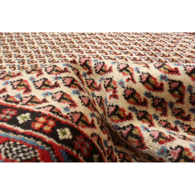 ECARPETGALLERY Hand-knotted Andelz Cream Wool Rug - 3'5 x 4'11