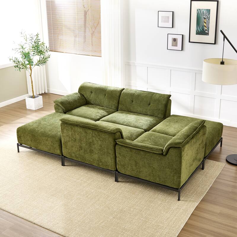 Upholstered Modular Sectional Sofa
