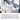 YASINU 73 Inch Alaska White Engineered Marble Vanity Top with Double Sinks