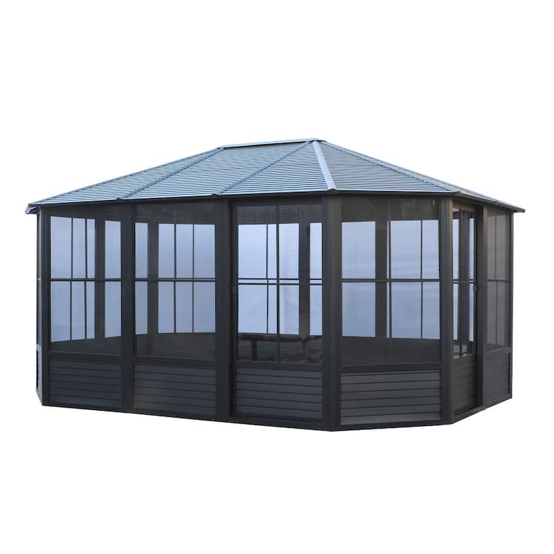 Florence - Solarium 12x15 Metal Roof
