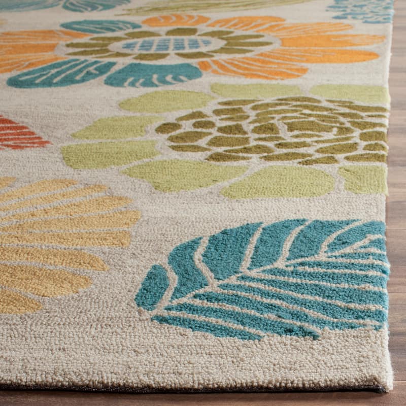 SAFAVIEH Handmade Four Seasons Anoeska Floral Rug