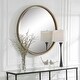 preview thumbnail 3 of 4, Uttermost Ranchero Natural Rope Round Mirror - 43"W X 43"H X 2"D