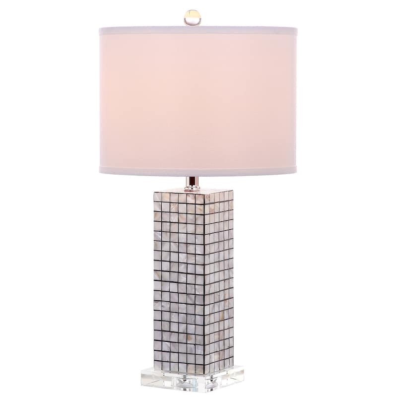 SAFAVIEH Lighting Raina 26-inch Table Lamp (Set of 2) - 13"x13"x25.5" - 13Wx13Dx26H