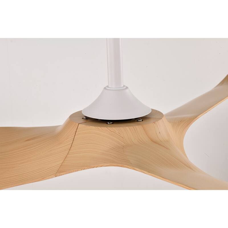 Duncan Modern 3 Bladed Ceiling Fan with Remote