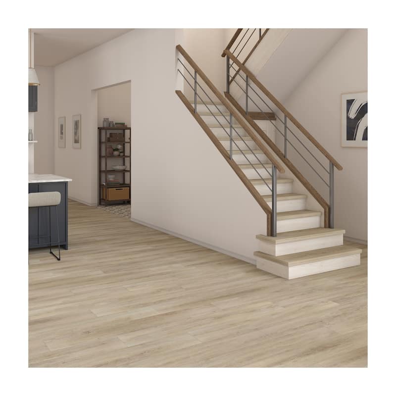 Daltile Bellamy Place 9" x 60" 6.0MM 20 Mil Rigid Click Luxury Vinyl Flooring (6 PC per Carton) (22.38 SQFT per Carton)