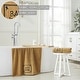 preview thumbnail 5 of 3, Bath House Prim Stars Tan Bath Towel Set of 2 27x54