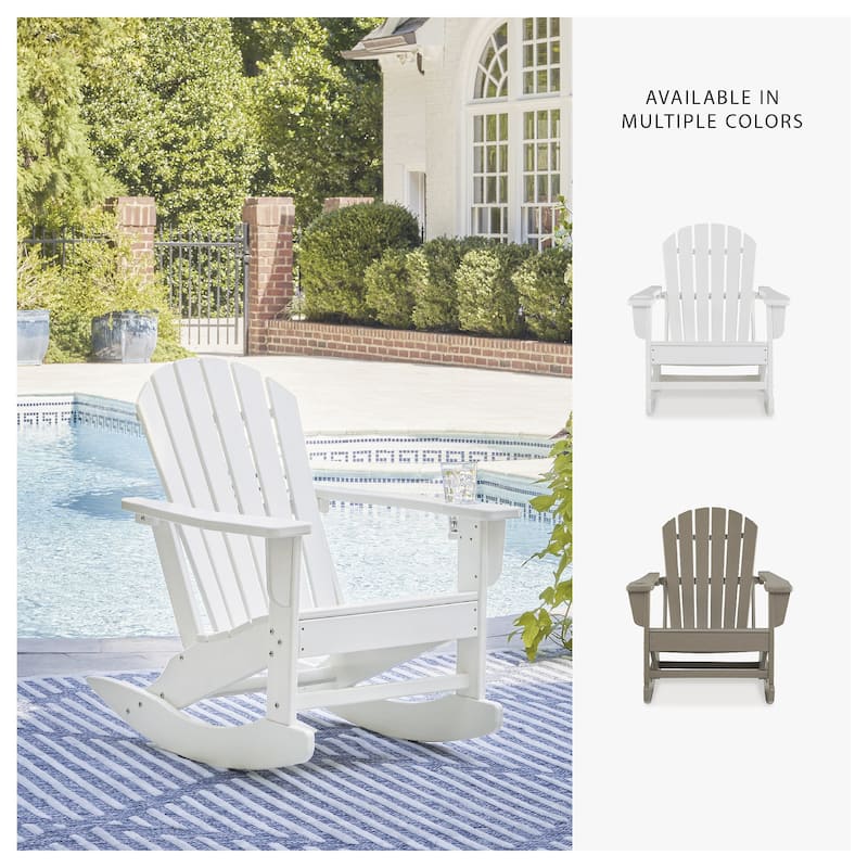Signature Design by Ashley Sundown Treasure Outdoor Rocking Chair - 31.25" W x 35.25" D x 37.13" H
