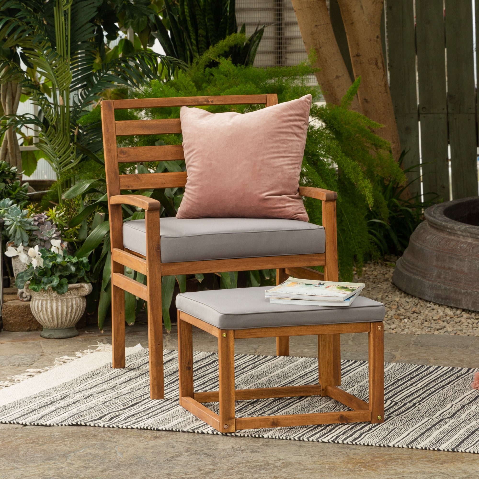 Tybee Outdoor Ottoman