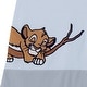 preview thumbnail 3 of 2, Lambs & Ivy Disney Baby Lion King Simba Blue Appliqued Cotton Wearable Blanket