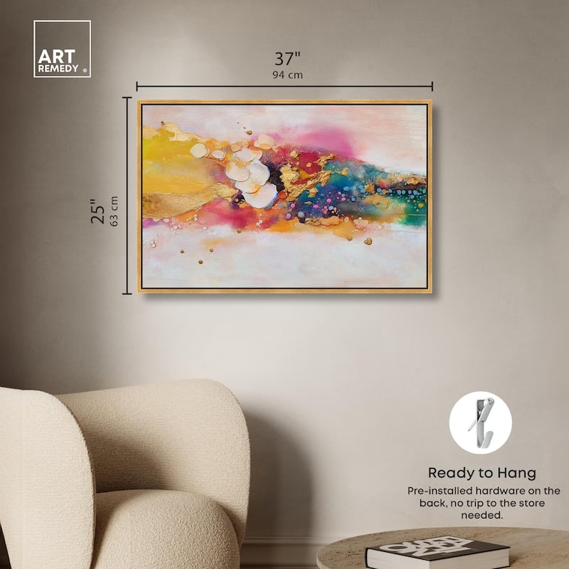Explosive Rhythm I Canvas by Art Remedy