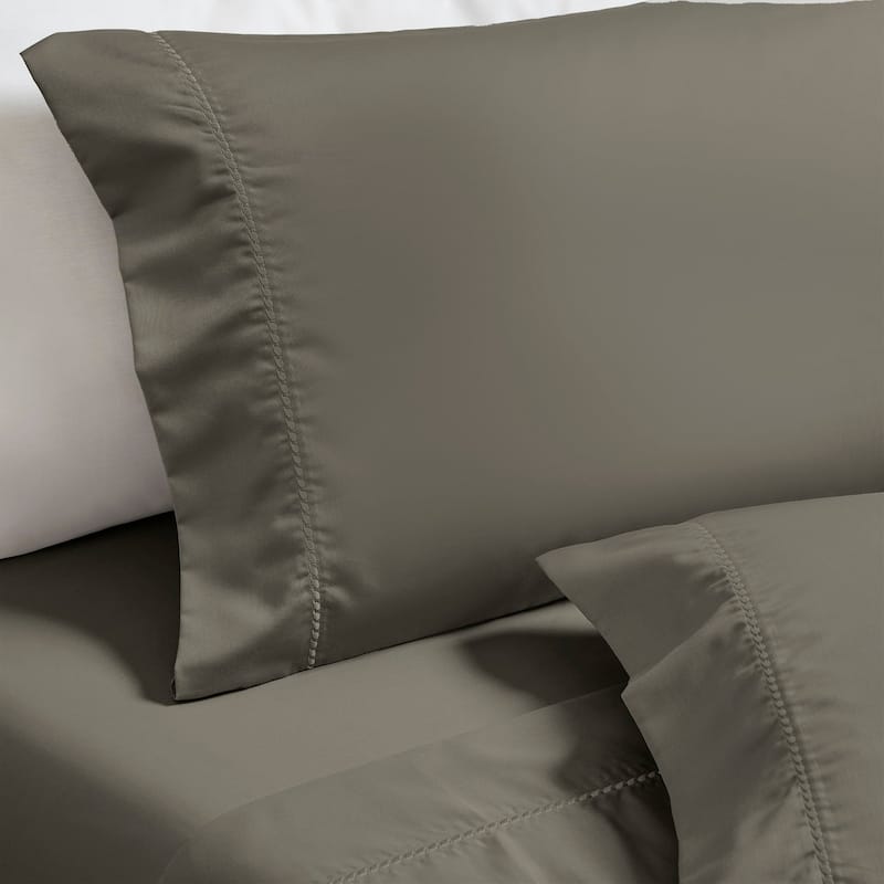 Superior Imperia Cotton Blend Embroidered 600 Thread Count Sheet Set