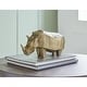 preview thumbnail 1 of 3, Signature Design by Ashley Gentwell Antique Gold Sculpture - 10" W x 4" D x 5.75" H