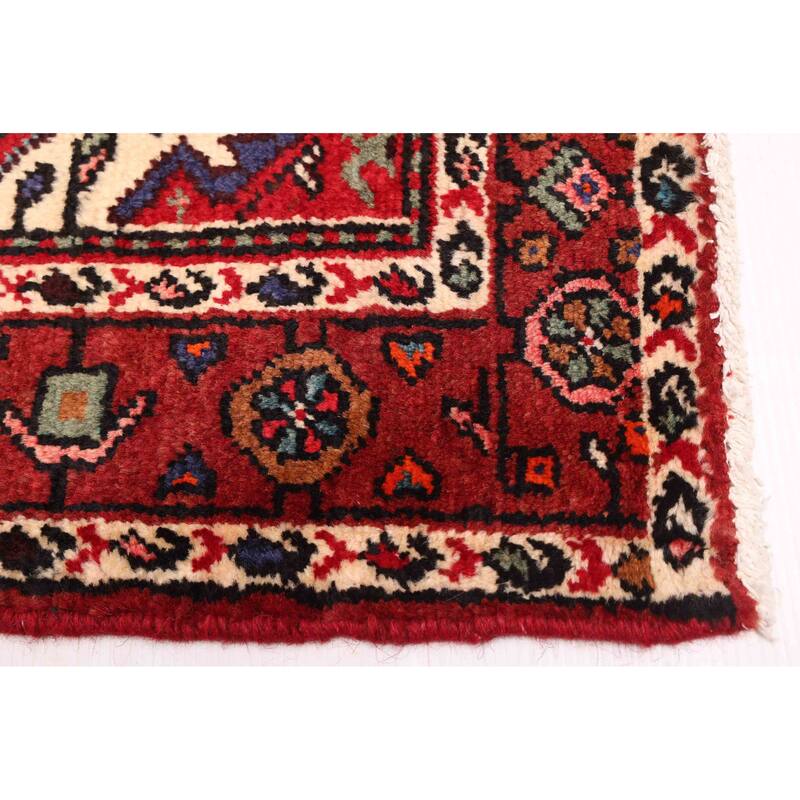 ECARPETGALLERY Hand-knotted Anadol Red Wool Rug - 4'7 x 8'2