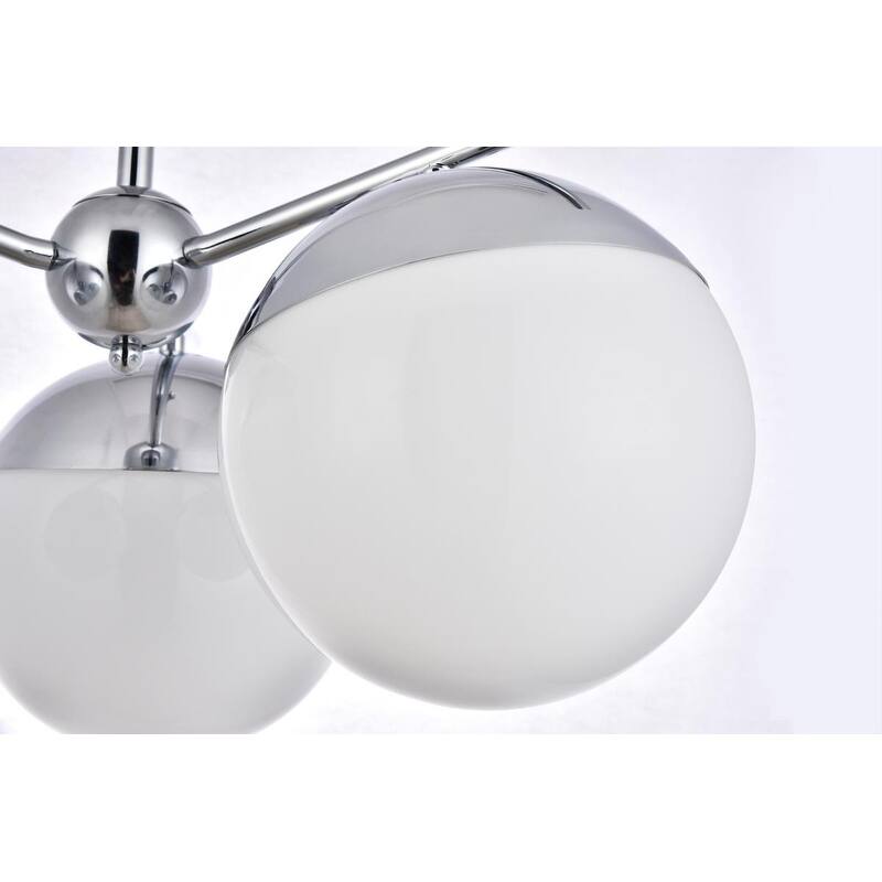 3-Light 21 inch Pendant with Frosted White Glass