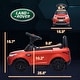 preview thumbnail 5 of 6, 6V Land Rover Ride-On Push Car for Toddlers, Electric, Manual Sliding Modes with Headlights, Music, Horn, ASTM Certified
