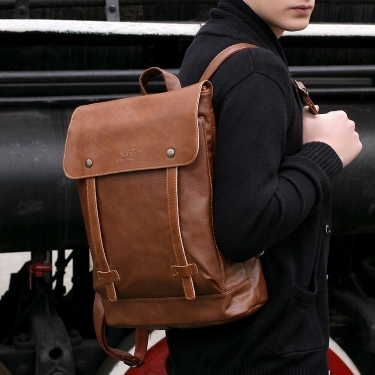 mens leather handbags