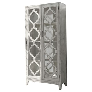 Antique White 2-door Tall Cabinet