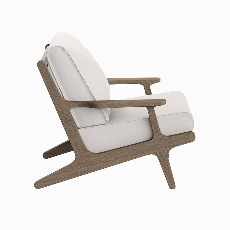 Saratoga 4-Piece Outdoor Patio Teak Wood Furniture Set